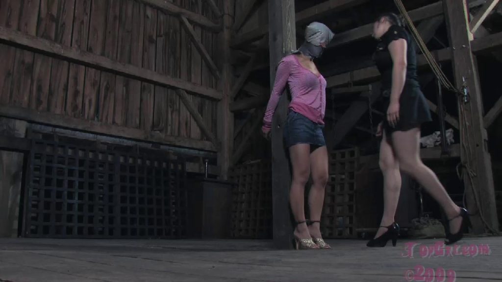 【欧美绳艺】湿刑亚裔女-逍遥自在