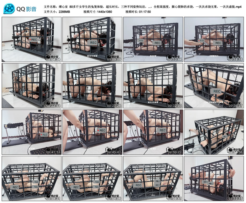 缚心室 80多斤女学生的兔笼体验，超长时长，三种不同姿势玩法，自动挡自己动，全...-逍遥自在