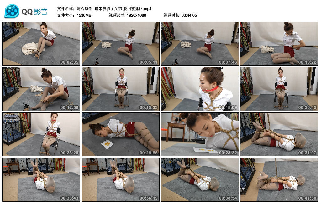 随心原创 诺米被绑了又绑 脱困被抓回-逍遥自在