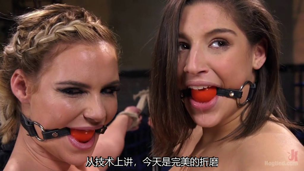 【欧美绳艺】危险的酷刑牢房紧缚逆吊双宿双飞燕-逍遥自在