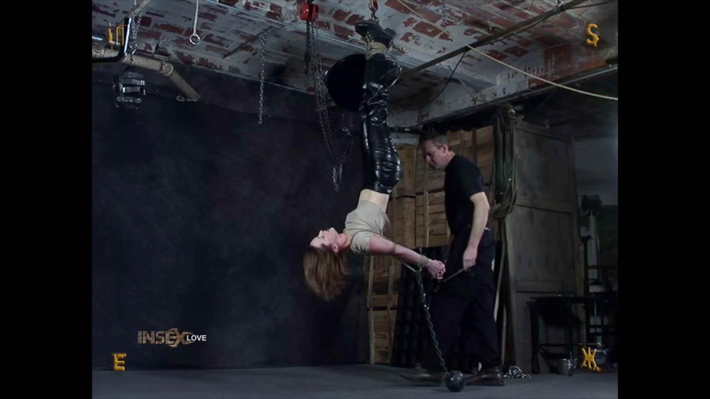 【欧美绳艺】【原版4K】改版《老蜘蛛庄园系列》自愿接受紧缚受虐的时装女模特-逍遥自在