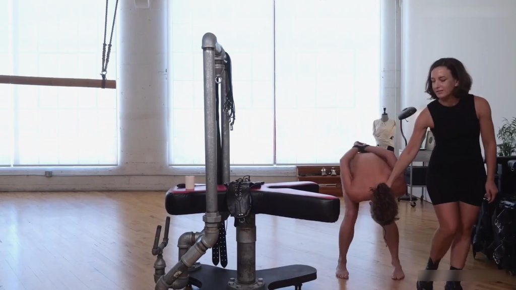 EGBL 美妇Portia Everly皮具单手套芭蕾高跟严厉驷马TJ-逍遥自在