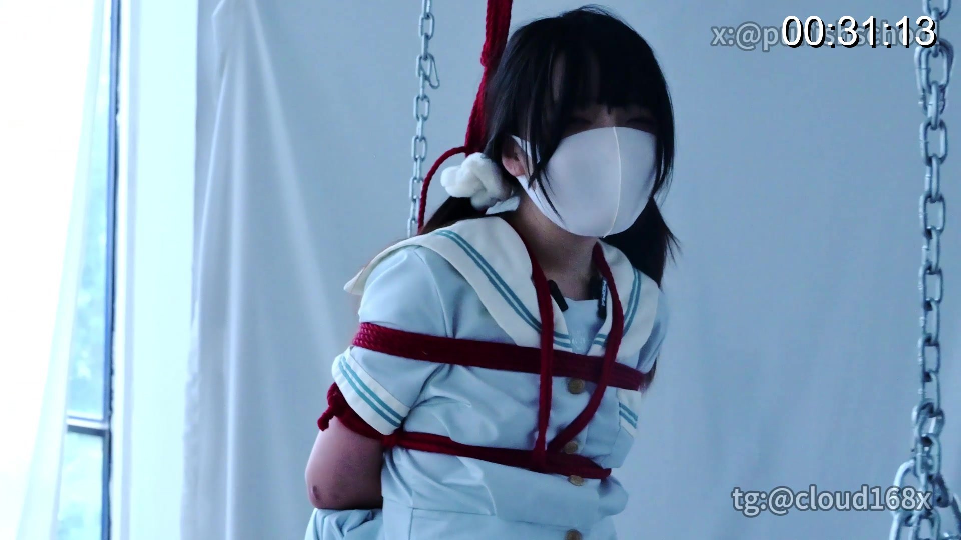 惩戒学院 木马少女 清纯JK少女误入木马地狱 ，JK 白丝 电动木马 极限折磨 高潮失禁-逍遥自在