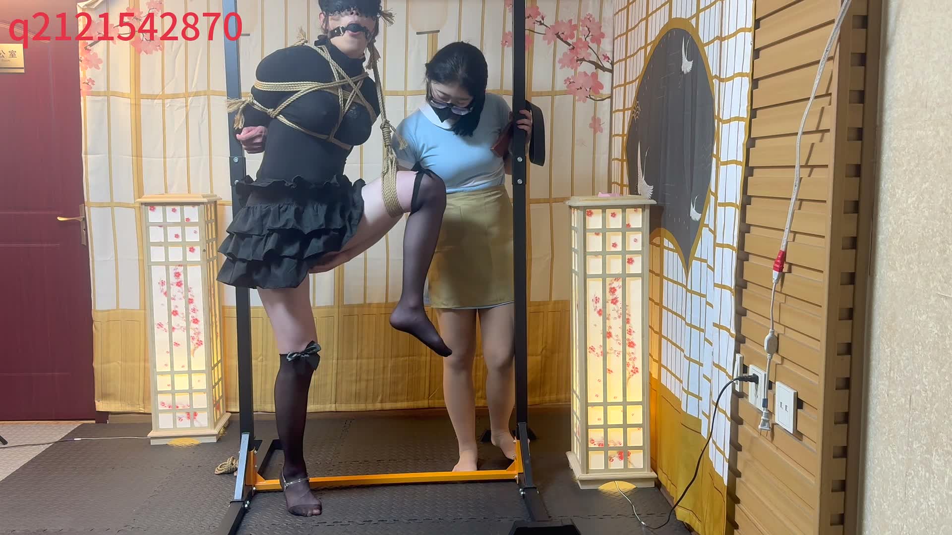 【悦感日记】新模夏天试镜|超紧直臂驷马|TK|SP|T蛋|单腿吊|踮脚|疯狂挣扎-逍遥自在