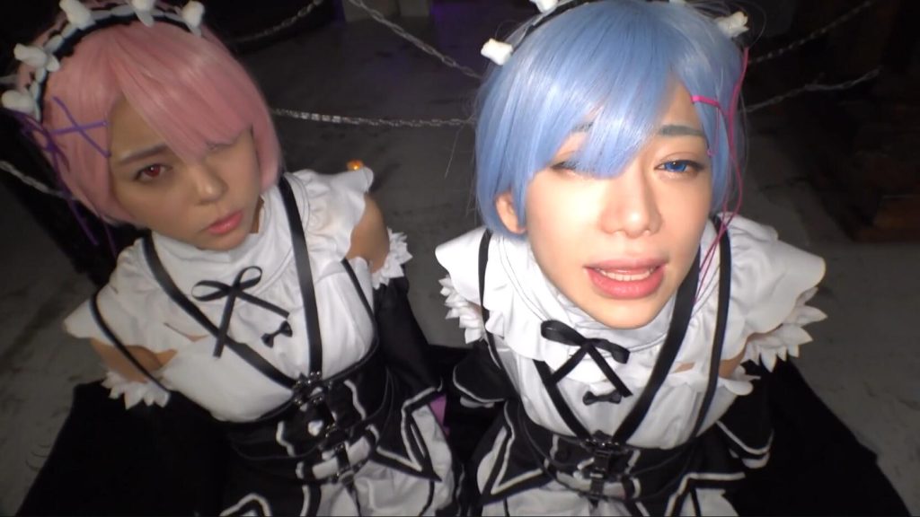 【日韩绳艺】被束缚的蕾姆美少女姐妹10连大量中出-逍遥自在