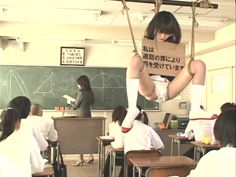 【日韩绳艺】《怀旧经典》校园紧缚老师学生水责凌辱大风车（上下集）-逍遥自在