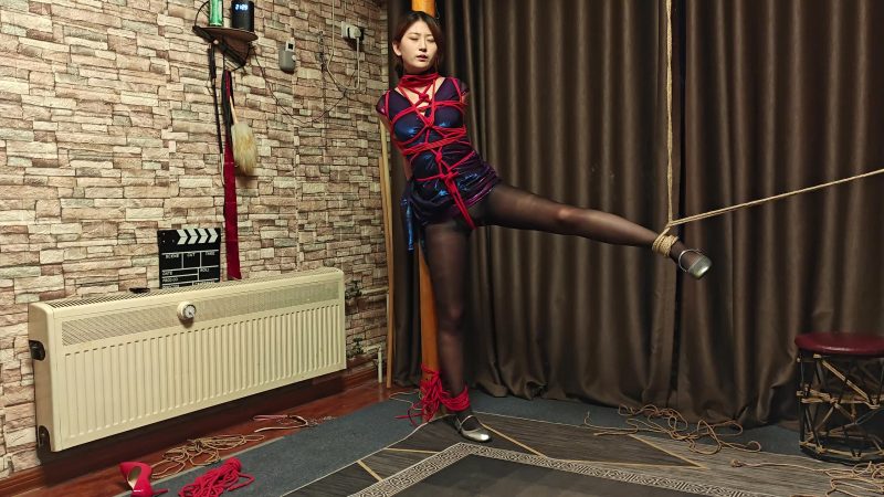 【临冬城的冰原狼】大长腿黑丝舞女被反绑挣扎逃脱-逍遥自在