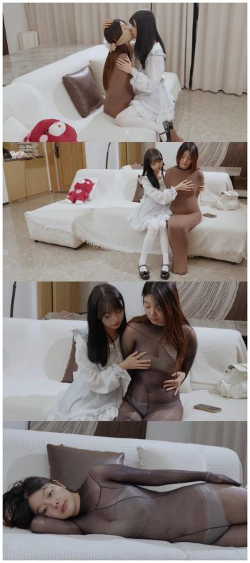 【红鲤鱼】女女互相丝袜睡袋包裹亲嘴（下集）-逍遥自在