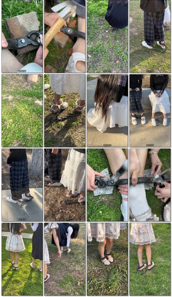 布莱恩 两个妹子户外镣铐 上-逍遥自在