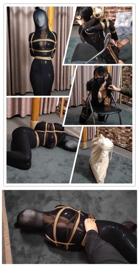 随心原创 晓雪 胶衣搜查官 吊绑椅子 滚针玩弄酥胸 绷带包头  黑丝全包丝袜驷马 最后装入麻袋里-逍遥自在