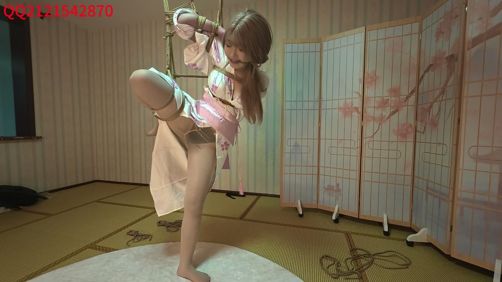 【悦感日记】小美和服女神体验多种紧缚|抬头|郊狼电击|耳光-逍遥自在