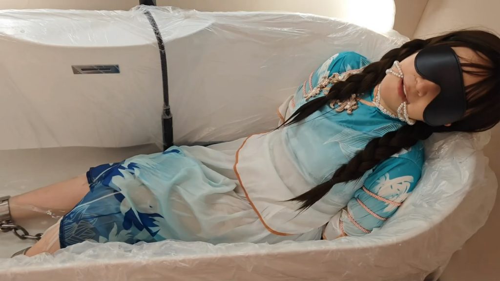 苏苏 西施诗雨江南cos 龟甲镣铐啵啵贝控制 驷马 走绳 浴缸湿身-逍遥自在