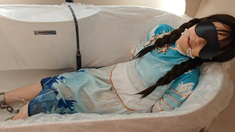 苏苏 西施诗雨江南cos 龟甲镣铐啵啵贝控制 驷马 走绳 浴缸湿身-逍遥自在