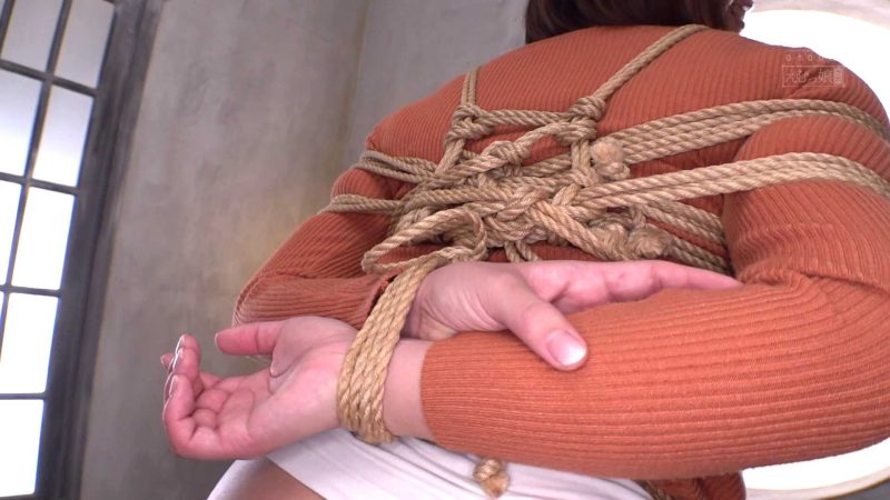 【日韩绳艺】完全束缚拘束到动弹不得的大胸奴隶少女-逍遥自在