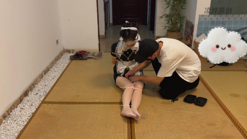 淩烨原创 小鱼定拍（微剧情放学后危机,JK+厚黑，女仆装+白丝）-逍遥自在