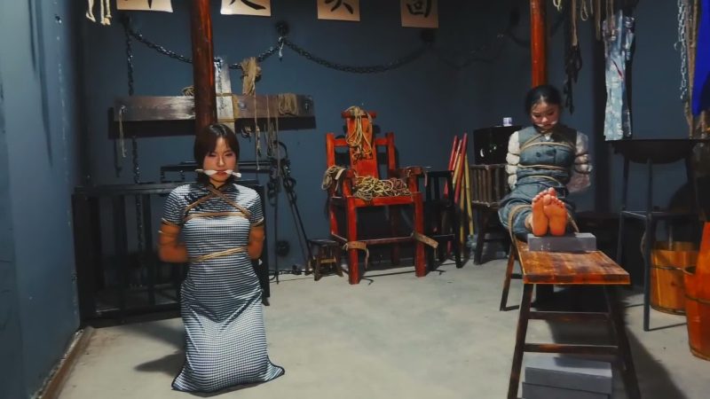 胜景影视 《黎明前的黑暗》上集 女潜伏者情报传递时被女特务抓捕押解到拷问室严刑逼供-逍遥自在