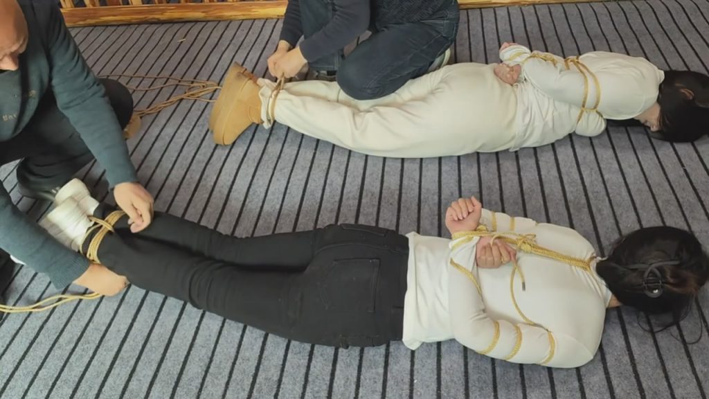 李大侠原创 （新版）绳艺小院之绑架（完整版）小夏 小慧-逍遥自在