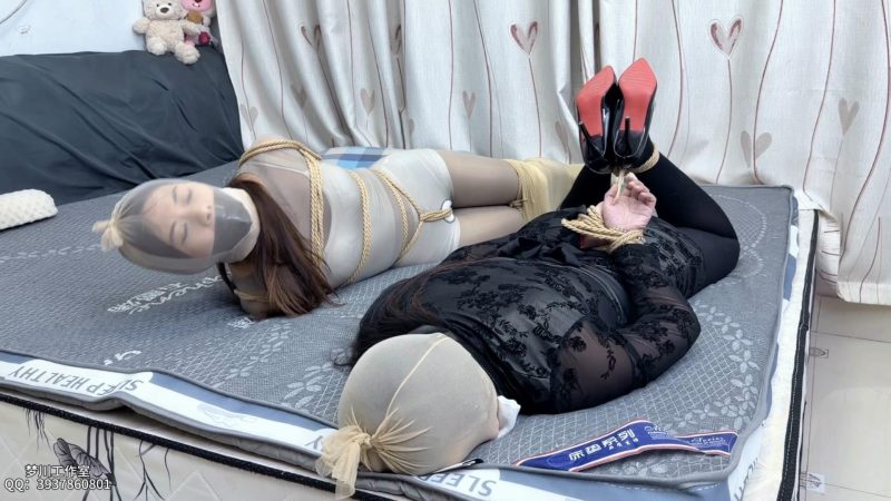 梦川定拍————线人冷柠遇难记（冷柠灵儿出演）丝袜全包+捆绑连缚-逍遥自在