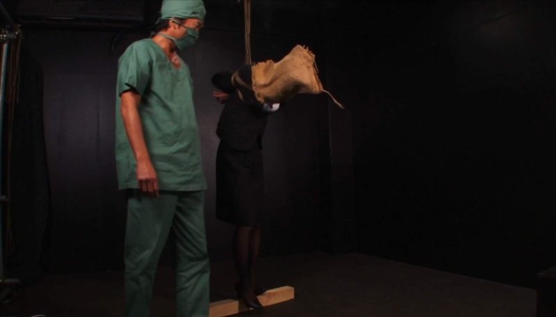 【日韩绳艺】沦为试验品残虐拷问哀嚎绝望堕落的黑丝女社员-逍遥自在