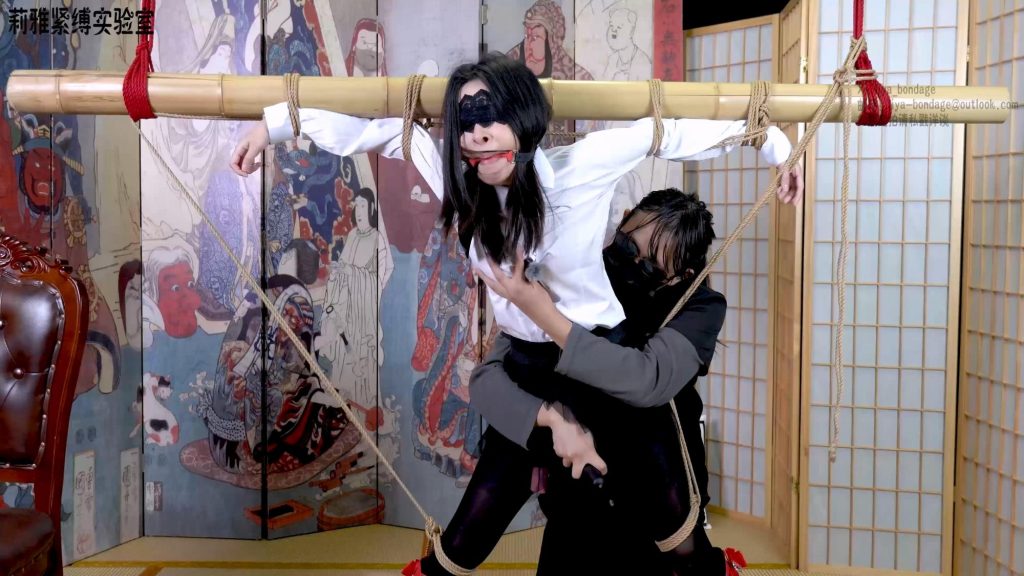 【莉雅定拍】独居少女的劫难（二） DID/紧缚/口球/棒子/蛋蛋/黑丝/-逍遥自在