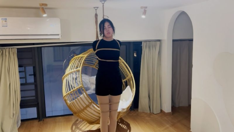 绳艺日常：三个小姐姐的超长合集-逍遥自在