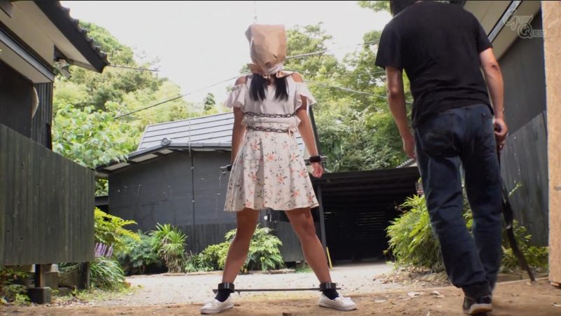 【日韩绳艺】【4K】户外拘束女孩钢铁枷锁麻绳紧缚水刑鞭责拷问堕落地狱-逍遥自在