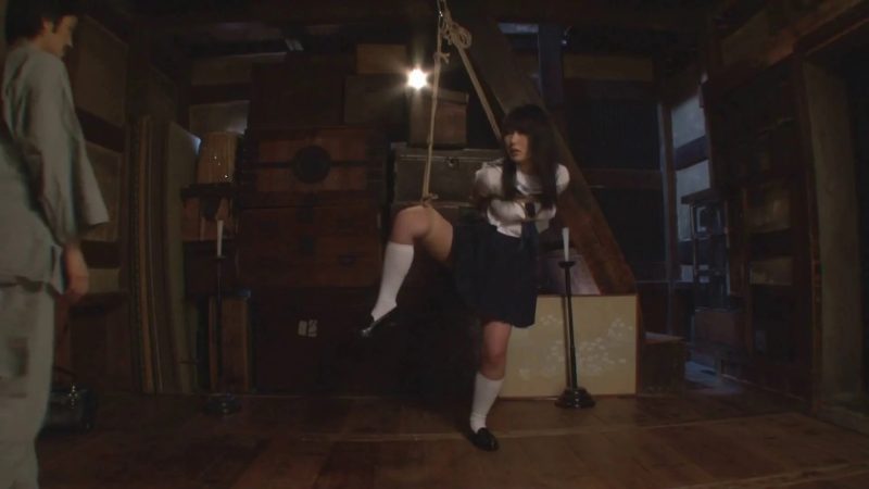 【日韩绳艺】应聘自愿被紧缚调教姦淫羞辱刺激享受快乐的制服奴隶女学生-逍遥自在
