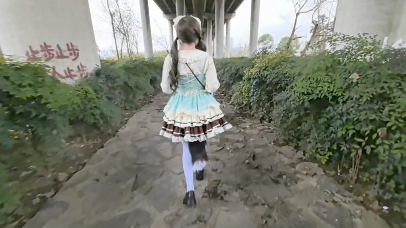 FXX 暴走的小萝莉 她说：我想体验众目睽睽下的羞耻感，震动 贞操锁 电击器 狐尾-逍遥自在