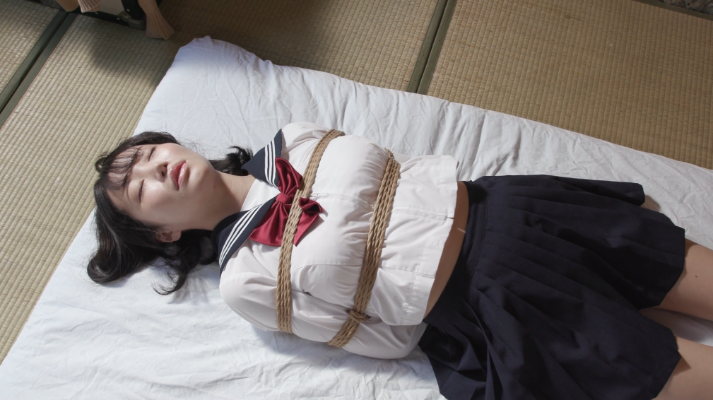 【日韩绳艺】金屋藏娇制服女子校生麻绳紧缚田舎女学生诱拐监禁蜡烛鞭刑惨虐酷刑拷问-逍遥自在