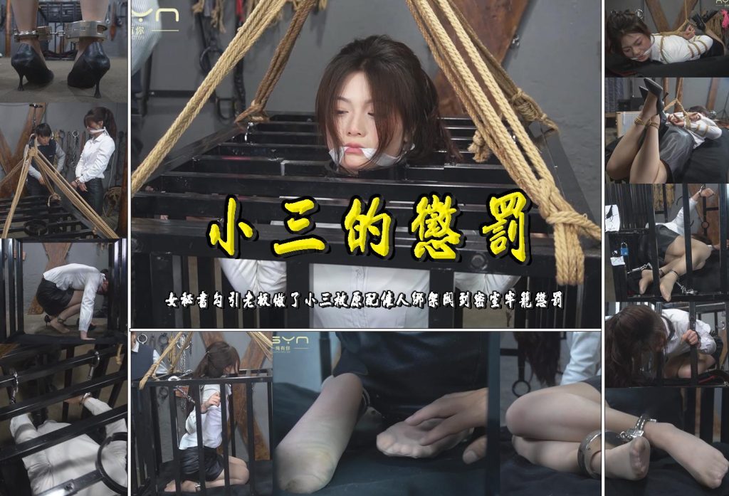 一绳所爱 【小三的惩罚】女秘书勾引老板做了小三被原配雇人绑架关到密室牢笼惩罚金-逍遥自在
