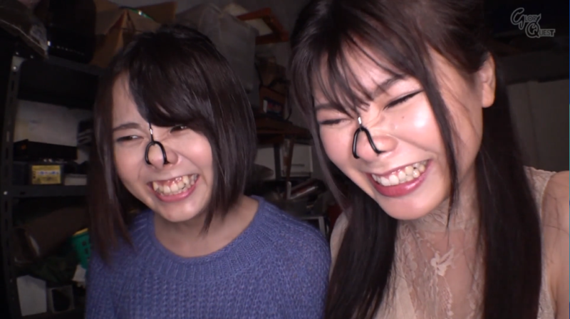 【日韩绳艺】绝对M美女监禁紧缚羞耻顔面鼻责侮辱调教奴隶姐妹花-逍遥自在