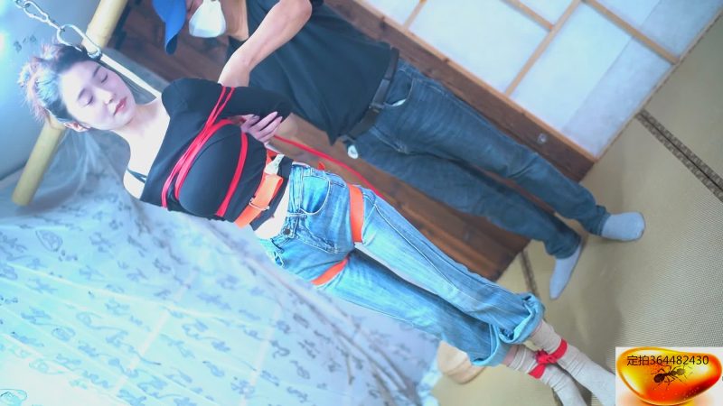 魅影空间 橘子新年快乐献舞…大长腿翘屁股的橘子，60分钟牛仔裤紧缚之舞，为新年献舞-逍遥自在