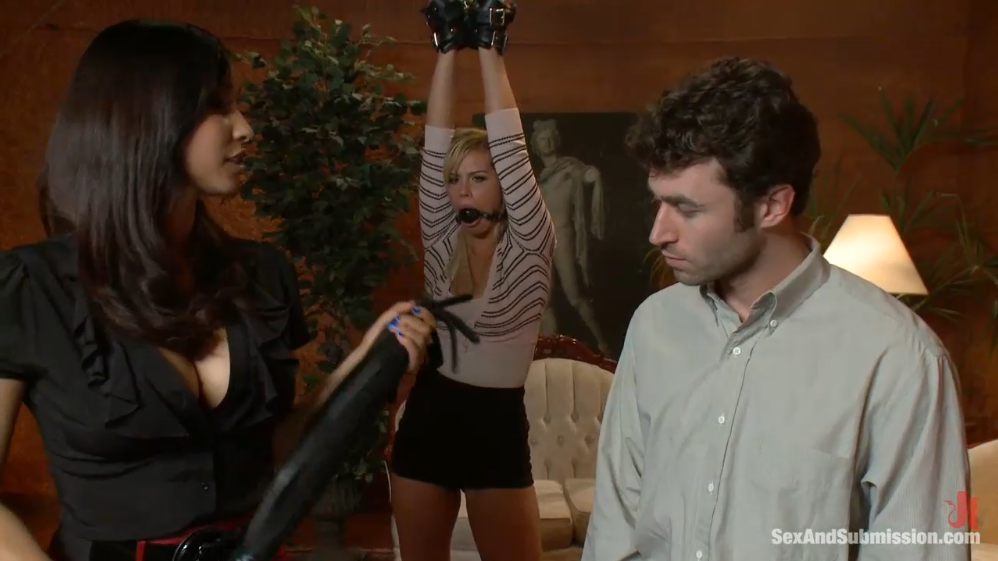 【欧美绳艺】丈夫邪恶野心调教无助的妻子-逍遥自在