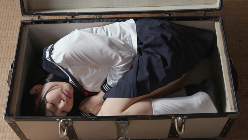 【日韩绳艺】劫持监禁藏室中被紧缚羞耻调教恐怖暴行崩坏失去理性的美少女学生-逍遥自在