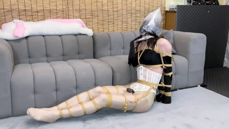 美美的丝 《锁娘禁锢》超绝美腿黑丝女王肉丝ED伪娘安安。胶带严厉封堵挣扎无用-逍遥自在