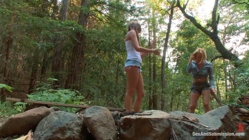 【欧美绳艺】好姐妹闺蜜野外丛林探险的遭遇-逍遥自在