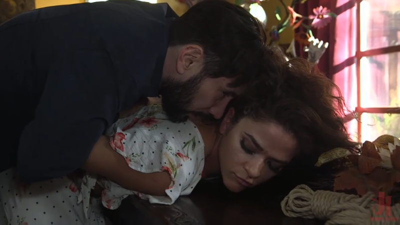 【欧美绳艺】女子失败后的凄惨电击痛苦折磨拷问-逍遥自在