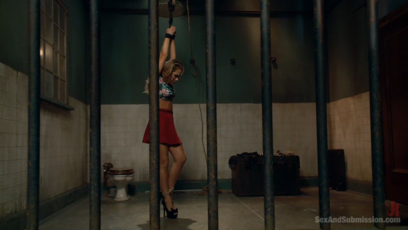 【欧美绳艺】基地女孩奴性觉醒训练的开始-逍遥自在