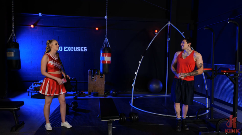 【欧美绳艺】健身房小妹的麻绳束缚训练调教日常-逍遥自在