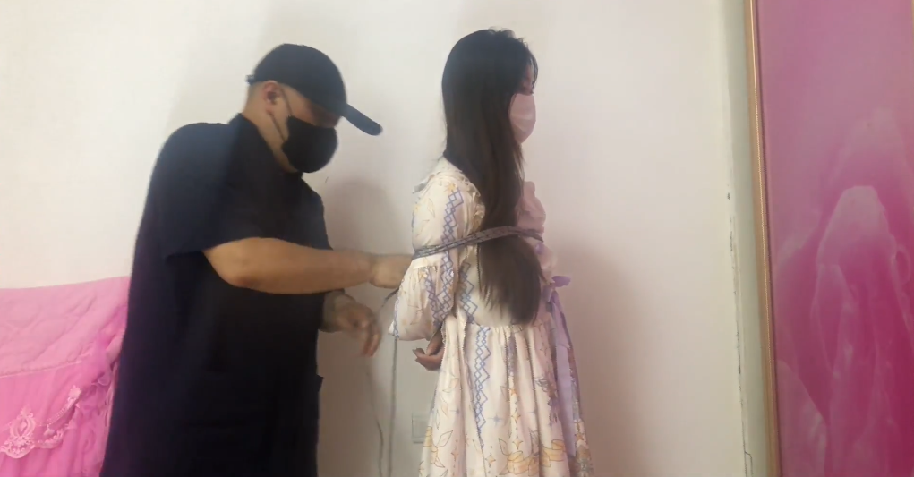 【新月】荷露LOLITA白丝晾衣绳二十米细绳绑出四十米效果-逍遥自在