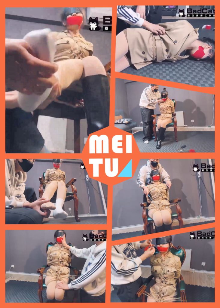 【BadCat】妙妙女侦探 惨遭超能怪盗用捆仙绳紧缚椅缚TK堵嘴挠痒丝袜塞嘴-逍遥自在
