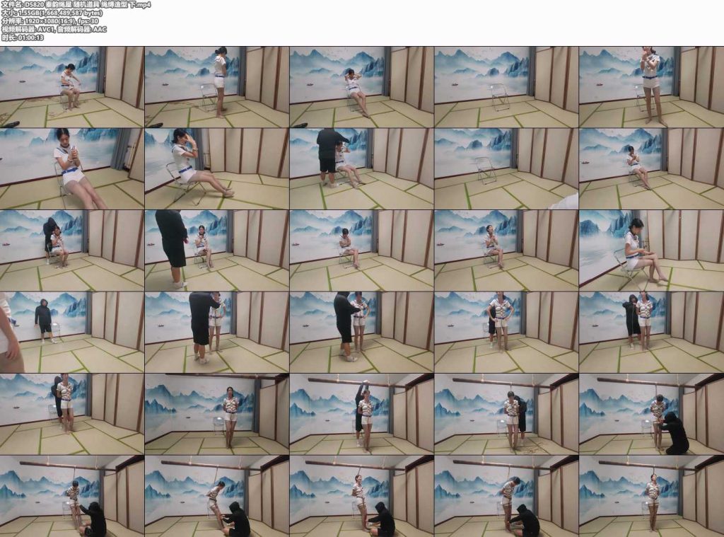 秦韵绳屋 随机道具 绳缚造型 下-逍遥自在