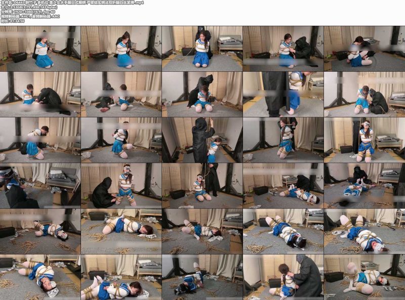 胖竹子 多机位 美少女水手服日式捆绑 严密结实绑法双折腿白丝紧缚-逍遥自在
