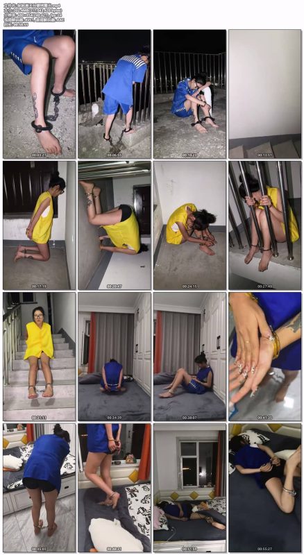 妮妮工作室 妮妮崽天台镣铐露出-逍遥自在