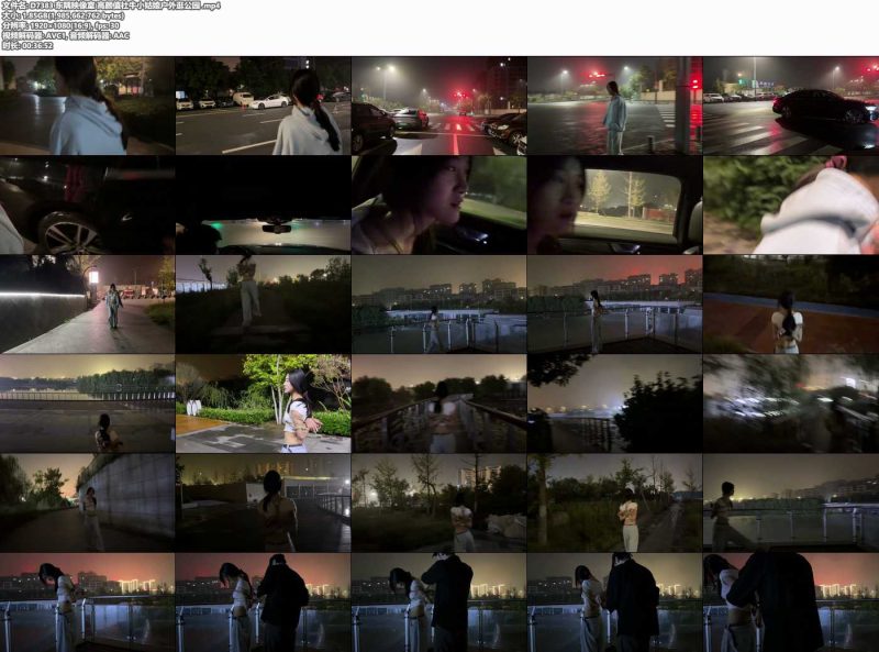 东隅映像室 高颜值社牛小姑娘户外逛公园-逍遥自在