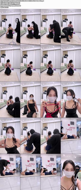 模特蓝 直播回放系列 第三期 超细绳五花驷马 细绳绑脚趾-逍遥自在
