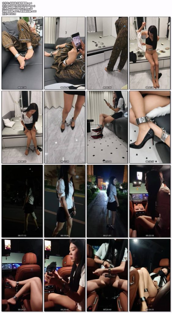 妮妮崽 贞操带戴镣和尾巴外出-逍遥自在