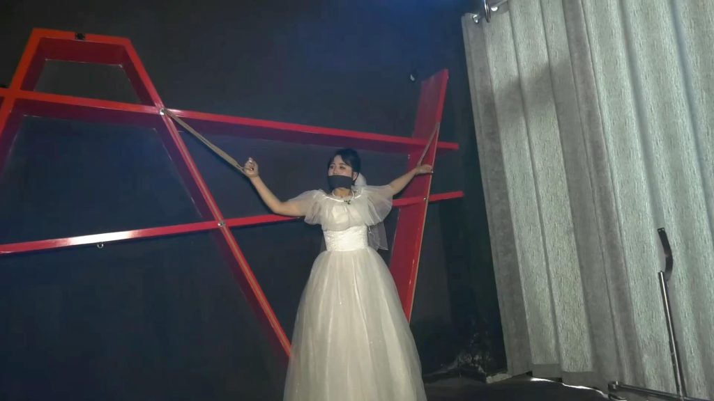 胜景影视 会所里捆绑婚纱女M 二-逍遥自在
