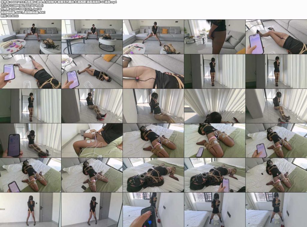 FXX 纯享版GC游戏 上位的秘书 超薄无内黑丝-逍遥自在