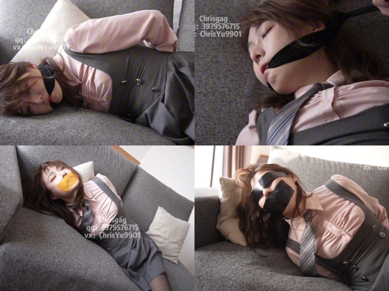 【Chrisgag】独居姐姐被尾随 入室绑架胶带封嘴 多种胶带捆绑玩弄—完整版-逍遥自在